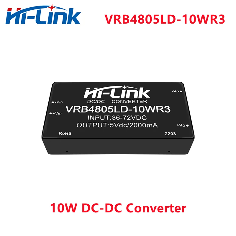 VRB4805LD-10WR3 DCDC Ī   ġ  , LED  PCB Ʈ , 48V-5V 2A, 10W,  